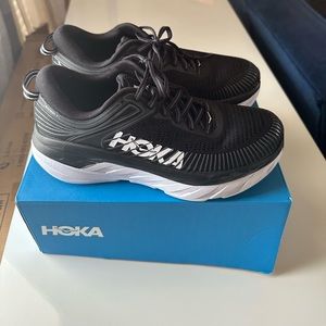 New Hoka Bondi 7 Women’s Size 8.5 Black